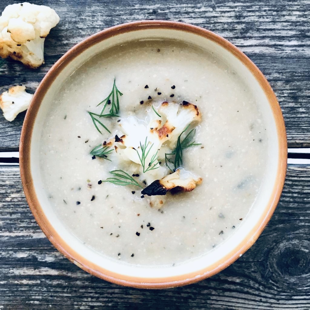 Roasted Garlic Cauliflower Soup by Meraki (Frozen) (740ml)