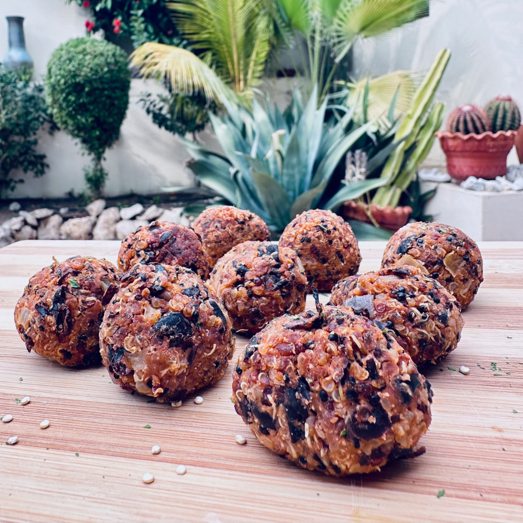 Italian Quinoa No-Meat Ballsby Meraki (Frozen) (9 pcs)