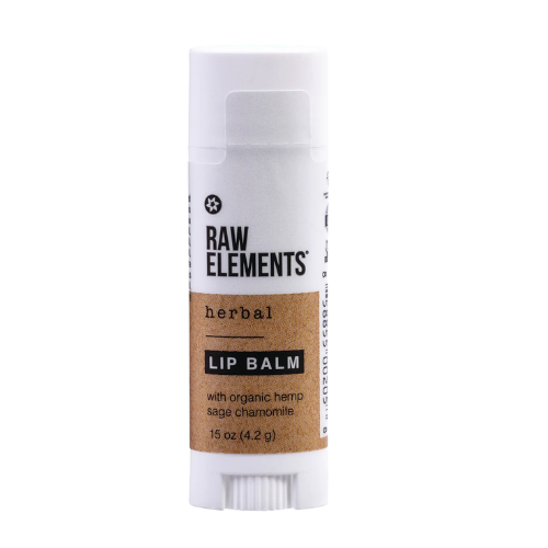 Raw Elements Herbal Rescue Lip Balm (0.15 oz / 4.2g)